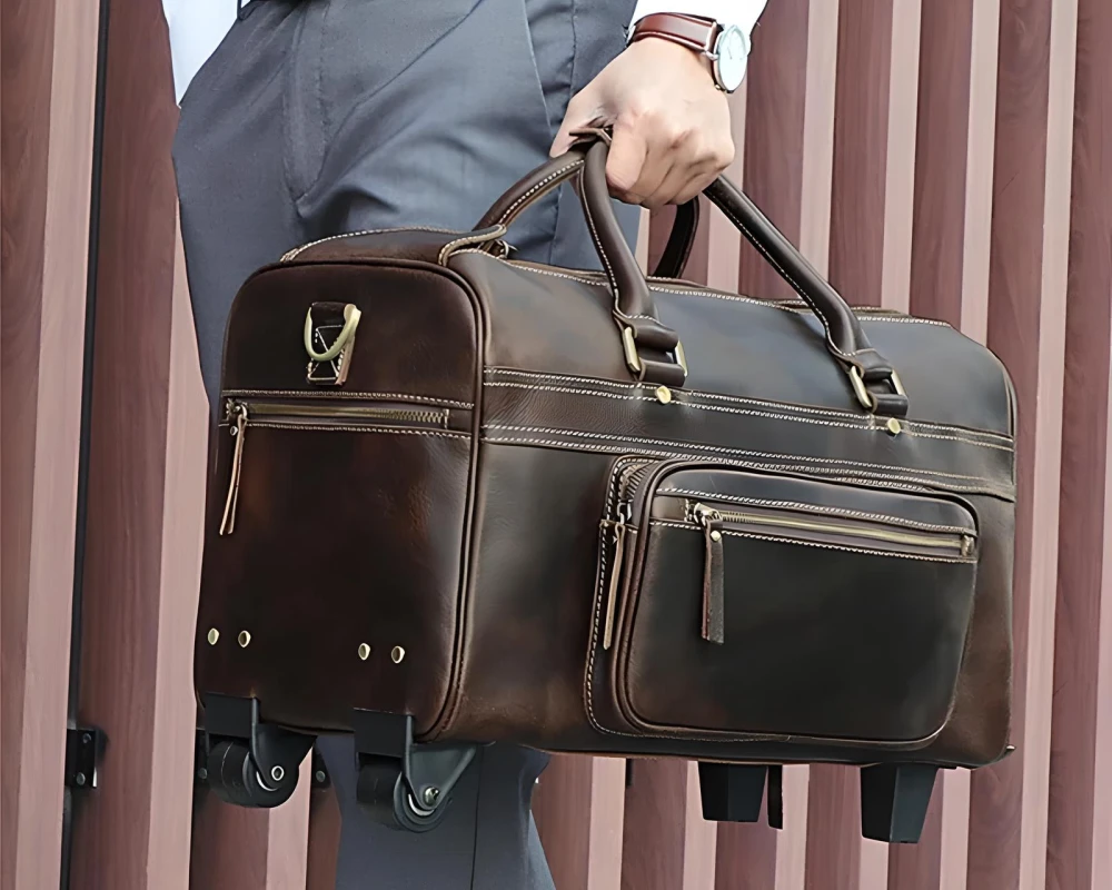 luggage bag trolley